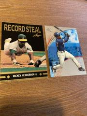 Rickey Henderson Baseball Cards 2002 Fleer EX Prices