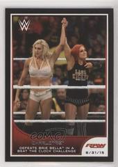 Charlotte Wrestling Cards 2016 Topps WWE Road to Wrestlemania Prices