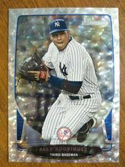 Alex Rodriguez [Silver Ice] #45 Baseball Cards 2013 Bowman Prices