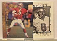 Steve Young #S9 Football Cards 1998 Upper Deck Super Powers Prices