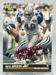 Daryl Johnston [Printer's Proofs] Football Cards 1995 Pro Line Prices