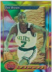 Dee Brown [Refractor] Basketball Cards 1993 Finest Prices