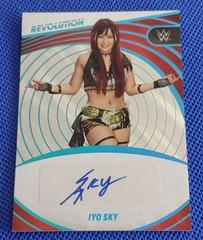 Iyo Sky [Lava] #AG-ISY Wrestling Cards 2023 Panini Revolution WWE Autograph Prices