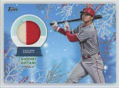 Shohei Ohtani [Silver] #RC-SO Baseball Cards 2023 Topps Holiday Relics Prices