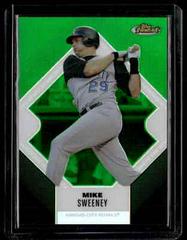 Mike Sweeney [Green Xfractor] Baseball Cards 2006 Finest Prices