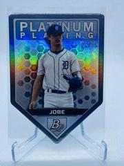 Jackson Jobe Baseball Cards 2022 Bowman Platinum Plating Die Cuts Prices