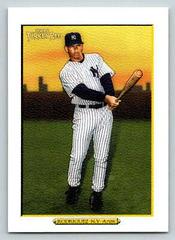 Alex Rodriguez [White With Bat] #100 Baseball Cards 2005 Topps Turkey Red Prices