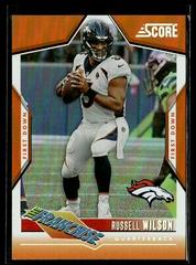 Russell Wilson [First Down] #10 Football Cards 2023 Panini Score The Franchise Prices