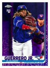 Vladimir Guerrero Jr. [Purple Refractor] #21 Baseball Cards 2019 Topps Chrome Update Prices