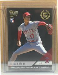 Shohei Ohtani #MOY-3 Baseball Cards 2018 Topps Now Moment of the Year Prices