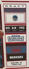 Stephen Curry [White Jersey Red Foil] #49 Basketball Cards 2018 Panini Contenders Draft Picks Prices