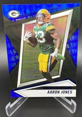 Aaron Jones [True Blue] #60 Football Cards 2021 Panini Rookies and Stars Prices