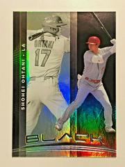 Shohei Ohtani #10 Baseball Cards 2021 Panini Chronicles Black Prices