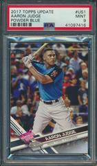 Aaron Judge [Powder Blue] #US1 Baseball Cards 2017 Topps Update Prices