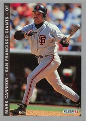 Mark Carreon #F-152 Baseball Cards 1993 Fleer Final Edition Prices