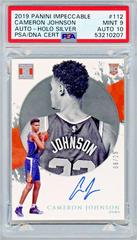 Cameron Johnson [Autograph Holo Silver] #112 Basketball Cards 2019 Panini Impeccable Prices