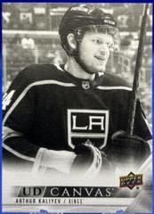 Arthur Kaliyev [Black & White] Hockey Cards 2022 Upper Deck UD Canvas Prices