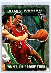 Allen Iverson #73 Basketball Cards 1997 Score Board Rookies Prices