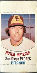 Butch Metzger #99 Baseball Cards 1977 Hostess Twinkies Hand Cut Prices