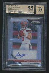 Baker Mayfield [Disco Prizm] Football Cards 2018 Panini Prizm Rookie Autographs Prices