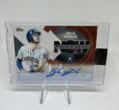 Kyle Tucker [Purple] #GNA-KT Baseball Cards 2022 Topps Clearly Authentic Generation Now Autographs Prices