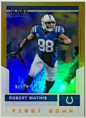 Robert Mathis [First Down] Football Cards 2017 Panini Score Prices