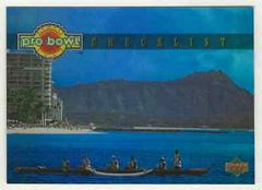 Checklist CL #PB20 Football Cards 1994 Upper Deck Pro Bowl Prices