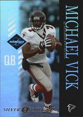 Michael Vick [Silver Spotlight] Football Cards 2003 Leaf Limited Prices