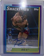 Big E Wrestling Cards 2021 Topps Heritage WWE Autographs Prices