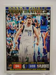 Luka Doncic #53 Basketball Cards 2022 Panini Hoops Road to the Finals Prices