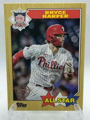 Bryce Harper #87AS-3 Baseball Cards 2022 Topps 1987 All Stars Prices
