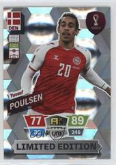 Yussuf Poulsen Soccer Cards 2022 Panini Adrenalyn XL FIFA World Cup Qatar Limited Edition Prices