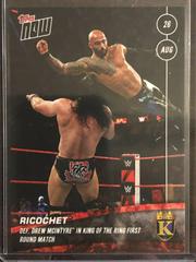 Ricochet, Drew McIntyre #53 Wrestling Cards 2019 Topps Now WWE Prices