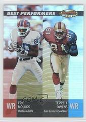 Eric Moulds, Terrell Owens #100 Football Cards 2001 Bowman's Best Prices