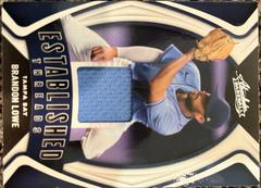 Brandon Lowe #ET-BL Baseball Cards 2022 Panini Absolute Established Threads Prices