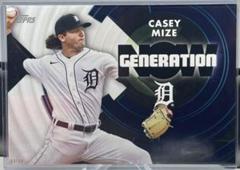 Casey Mize [5x7] Baseball Cards 2022 Topps Generation Now Prices