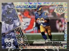 Aaron Donald [Mosaic] #M-28 Football Cards 2022 Panini Mosaic Montage Prices