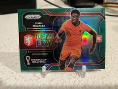 Tyrell Malacia [Green] Soccer Cards 2022 Panini Prizm World Cup New Era Prices