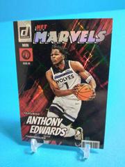 Anthony Edwards [Diamond] Basketball Cards 2022 Panini Donruss Net Marvels Prices