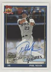 Phil Nevin #FFA-PN Baseball Cards 2016 Topps Archives Fan Favorites Autograph Prices