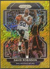 David Robinson [Gold Shimmer] Basketball Cards 2021 Panini Prizm Prices