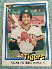 Ricky Peters Baseball Cards 1981 Donruss Prices
