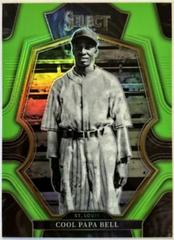 Cool Papa Bell [Neon Green] Baseball Cards 2023 Panini Select Prices