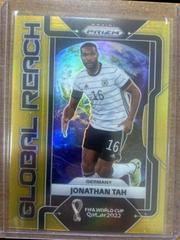 Jonathan Tah [Gold] Soccer Cards 2022 Panini Prizm World Cup Global Reach Prices