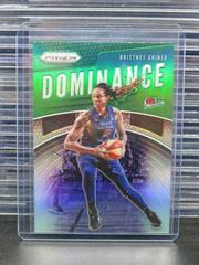 Brittney Griner [Prizm Green] Basketball Cards 2020 Panini Prizm WNBA Dominance Prices