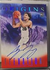Colby Jones [Red] #24 Basketball Cards 2023 Panini Origins Elevation Signature Prices