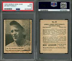 Jim Bottomley #85 Baseball Cards 1936 World Wide Gum Prices