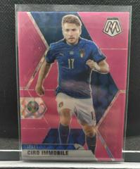 Ciro Immobile [Pink Mosaic] #138 Soccer Cards 2021 Panini Mosaic UEFA Euro 2020 Prices