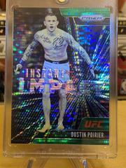 Dustin Poirier [Green Pulsar] #12 Ufc Cards 2021 Panini Prizm UFC Instant Impact Prices