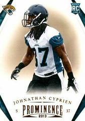 Johnathan Cyprien Football Cards 2013 Panini Prominence Prices